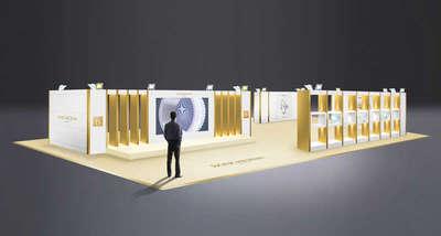 上海展臺設計,環(huán)貿奢侈品-展臺設計搭建